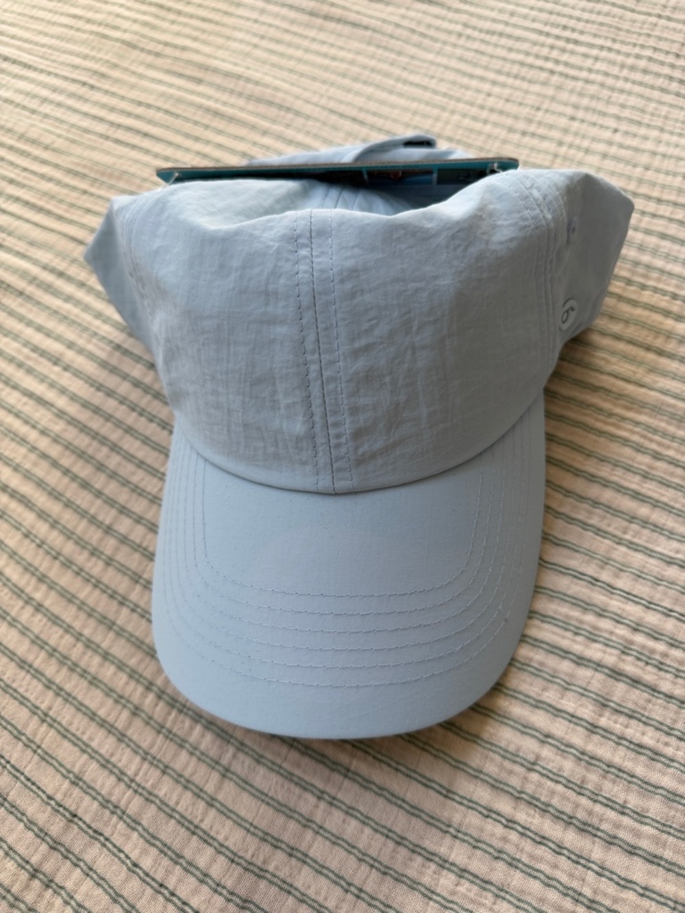 Ponyflo Light Blue Women's Performance Baseball Cap NWT